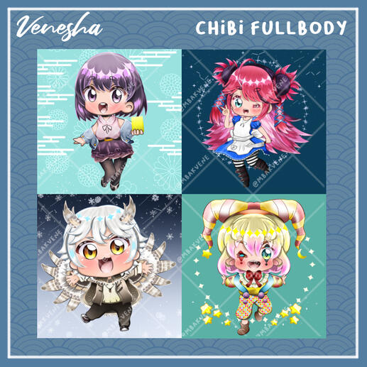 Chibi Fullbody Illustration